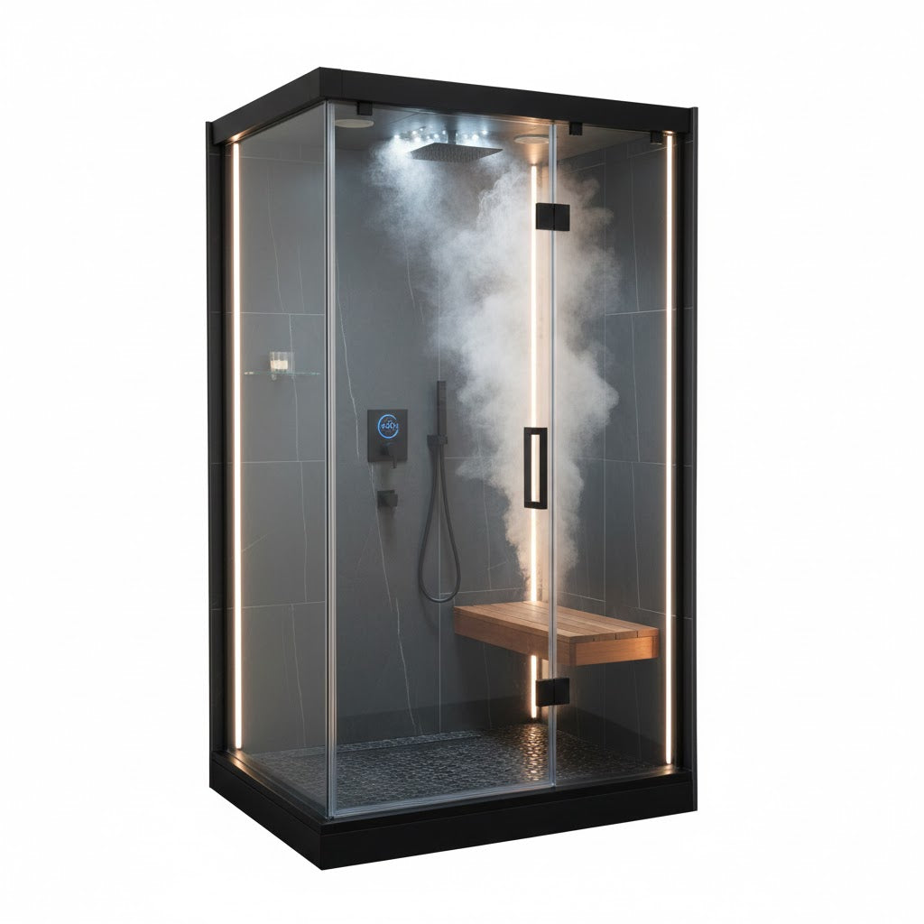 Home Steam Room Product + Install