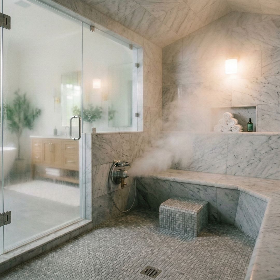 Korean-Inspired Residential Steam Rooms & Home Spa Bathrooms | Design & BuildHealthy Homes Atlanta2residential steam room