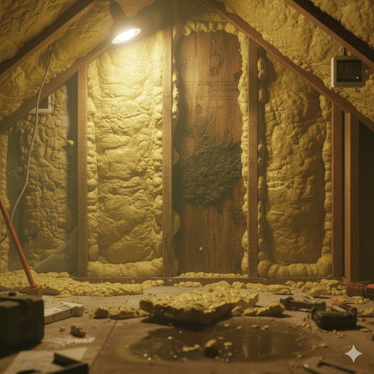 Spray Foam Breaks Down in Humidity. - Healthy Homes Atlanta