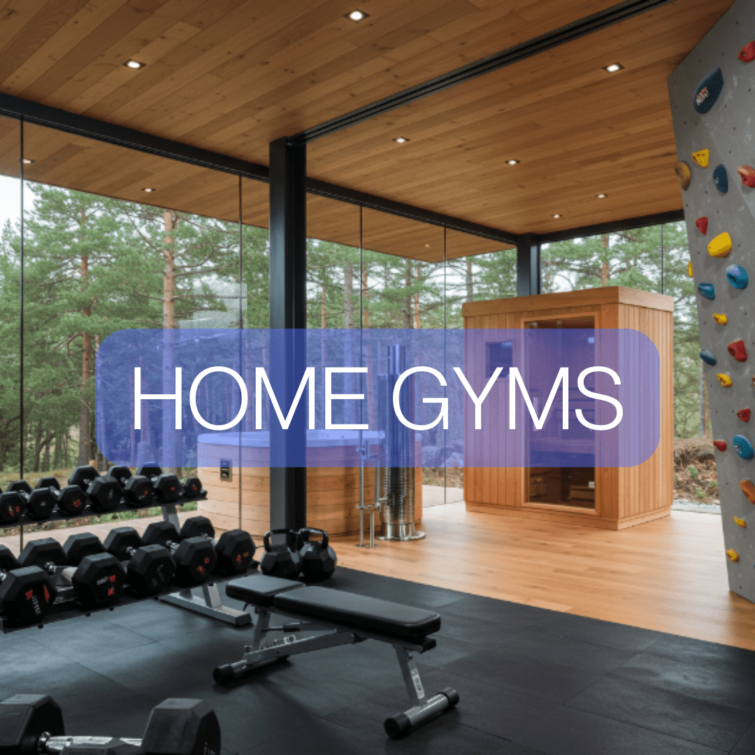 Custom Home Gyms - Healthy Homes Atlanta