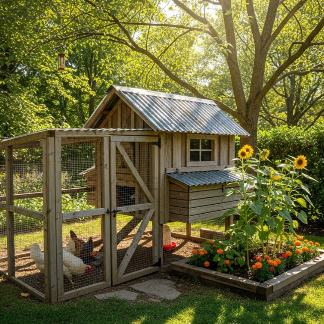 Backyard Chicken Coop - Healthy Homes Atlanta