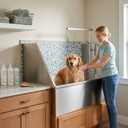 Dog Wash Station - Healthy Homes Atlanta Indoor Guest bathroom